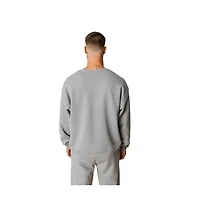 Ocio Men's Organic Cotton Teddy Oversized Crewneck