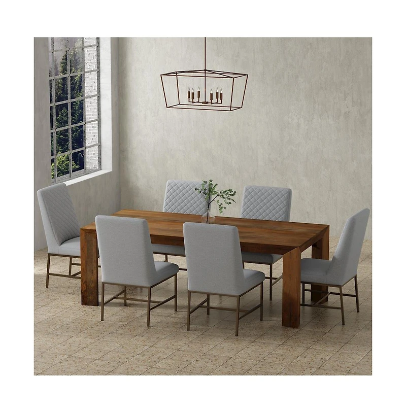 Parker House Furniture Diamond - Elise Linen Dining Chair Two Pack