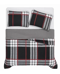 Truly Soft Danbury Plaid 3-Pc. Quilt Set, King