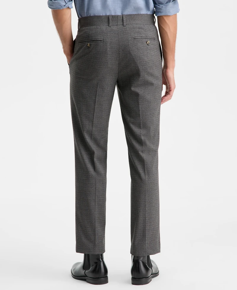 Club Room Men's Flat-Front Straight-Fit Dress Pants, Macy's Exclusive