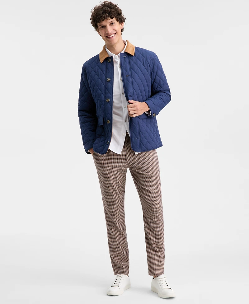 Club Room Men's Quilted Barn Jacket, Macy's Exclusive