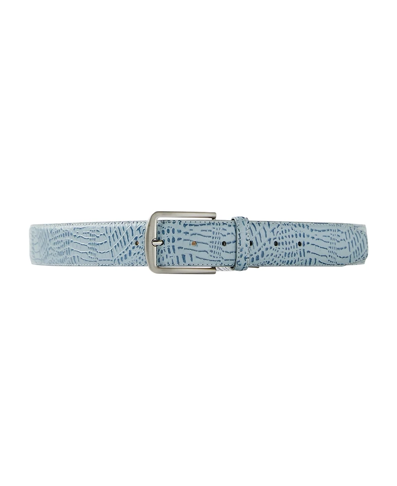 Cotton On Men's Lagoon Gator Belt