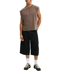 Cotton On Men's Cropped Fit Muscle T-Shirt