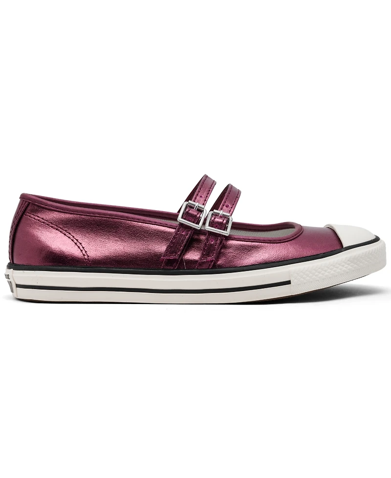 Converse Women's Chuck Taylor All Star Dainty Mary Jane Casual Clogs from Finish Line