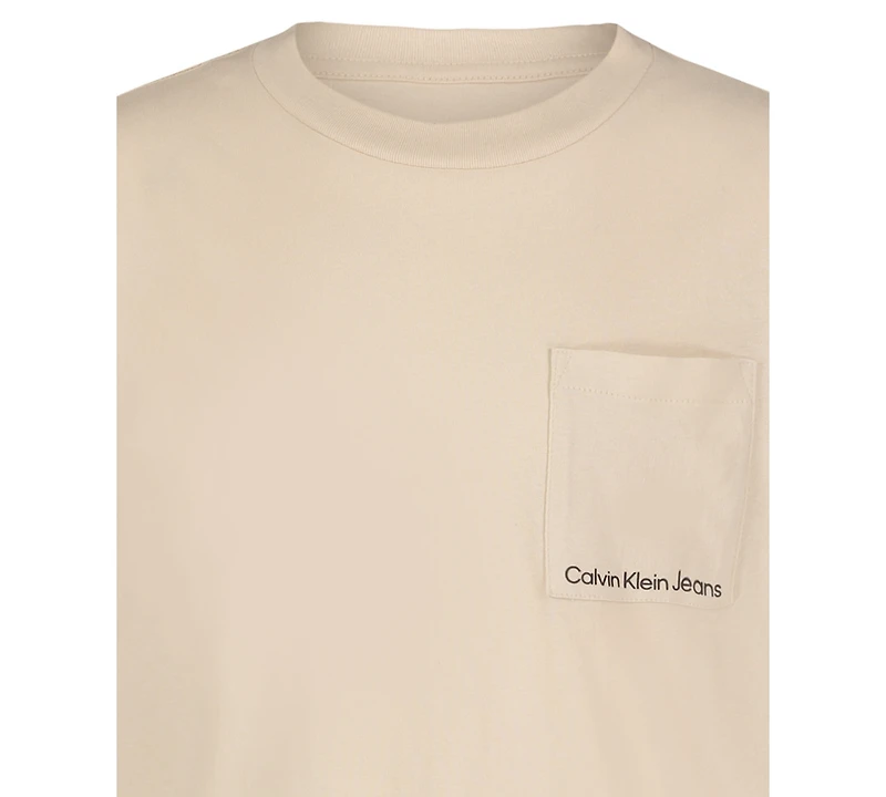 Calvin Klein Boys 8-20 Square Pocket Short-Sleeve T-Shirt