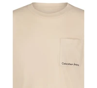 Calvin Klein Boys 8-20 Square Pocket Short-Sleeve T-Shirt