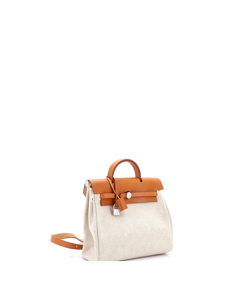 Pre-Owned HERMA‰S Herbag A Dos Backpack Toile