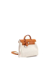 Pre-Owned HERMA‰S Herbag A Dos Backpack Toile