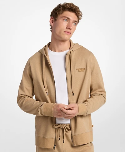Michael Kors Men's Full Zip Hooded Sweatshirt