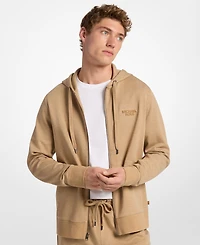 Michael Kors Men's Full Zip Hooded Sweatshirt