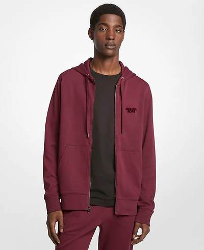Michael Kors Men's Full Zip Hooded Sweatshirt