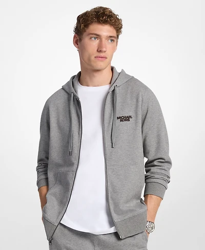 Michael Kors Men's Full Zip Hooded Sweatshirt