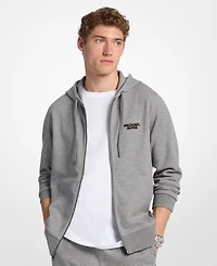 Michael Kors Men's Full Zip Hooded Sweatshirt
