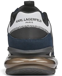 Karl Lagerfeld Paris Men's Side Head Profile Logo Runner Shoes