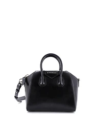 Pre-Owned Givenchy Mini Antigona Bag Glazed Leather