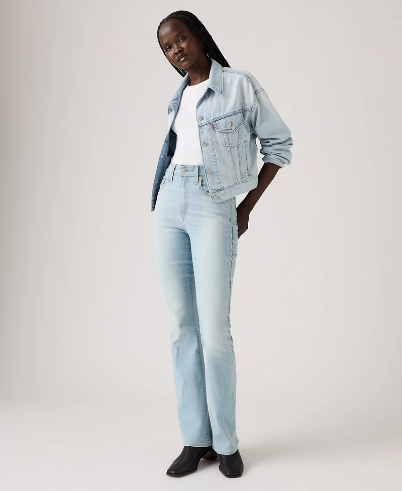 Levi's 725 Rhinestone High-Waist Classic Stretch Bootcut Jeans