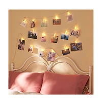 Twinkle Star Led Photo Clips String Lights Battery Operated Fairy Lights