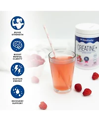 Vitauthority Us Vita Creatine + Raspberry 394g Round Tub (60 srv)