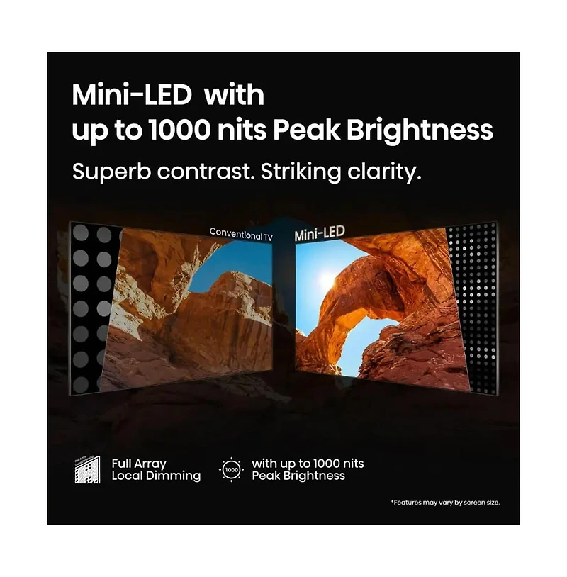 100" U6 Series Class Mini-led Qled Quantum Hdr 4K Uhd Smart Fire Tv - 100U65QF