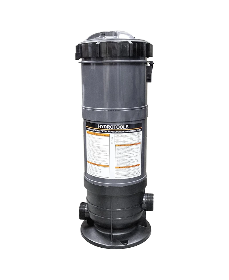 Swimline HydroTools 50 Sq Ft Sure Flo Cartridge Pool Filter Tank and Elements