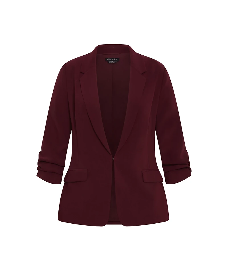 Plus Abbie Blazer