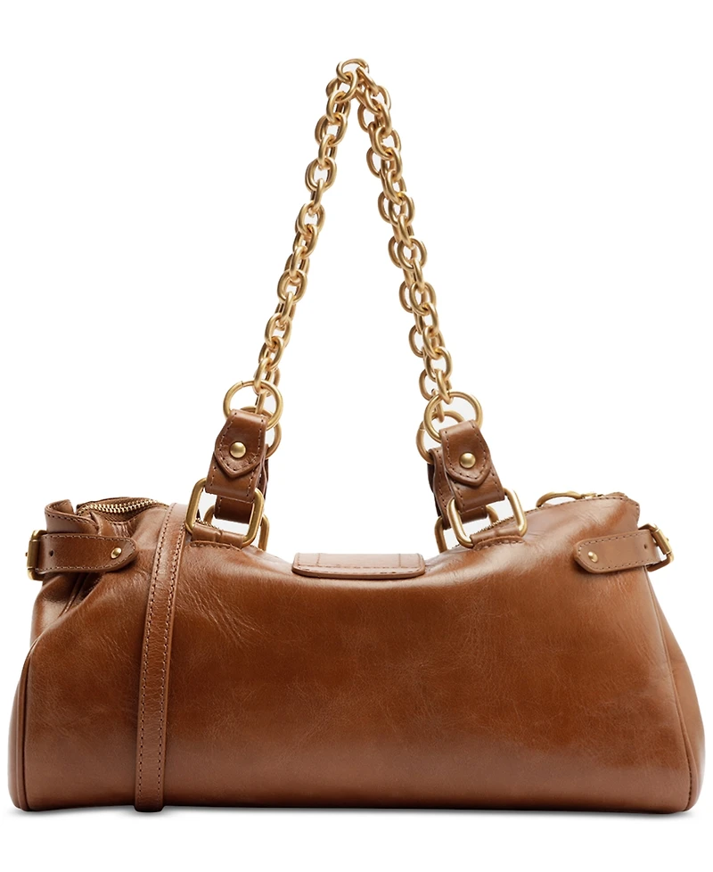 Arezzo Gio Medium Leather Shoulder Handbag