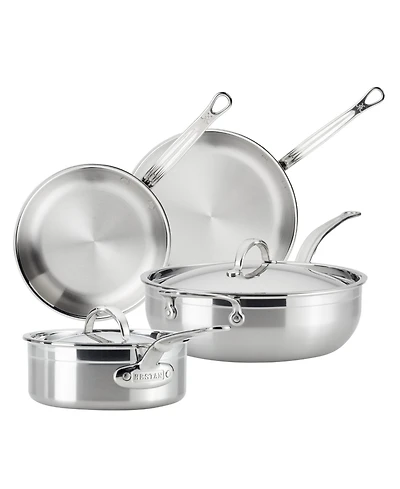 Hestan Stainless Steel 6-Pc. ProBond Forged Brushed Clad Cookware Set
