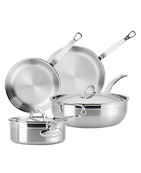 Hestan Stainless Steel 6-Pc. ProBond Forged Brushed Clad Cookware Set