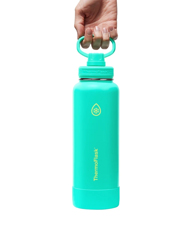 ThermoFlask 40 oz. Double Wall Vacuum Insulated Water Bottle with Spout Lid
