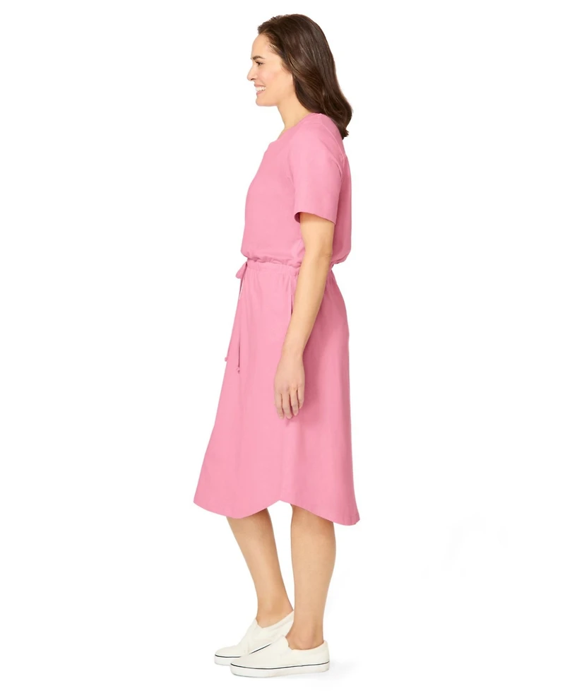 Woman Within Women's Curved Hem Dress