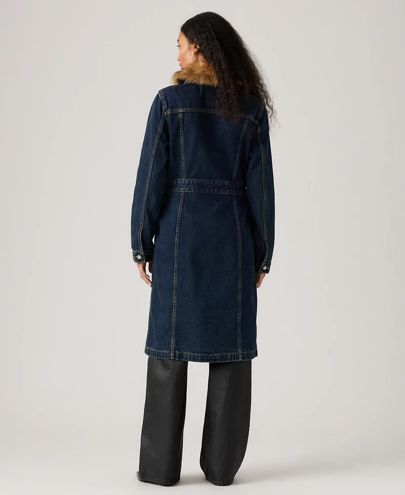 Levi's Women's Mob Wife Trucker Long Sleeve Jacket