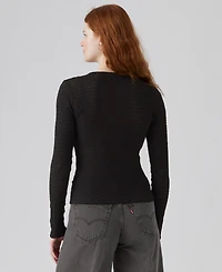 Levi's Women's Anika Crewneck Long Sleeve Top