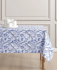 Laura Ashley Easy Care Pattern Tablecloth, 60" x 102"