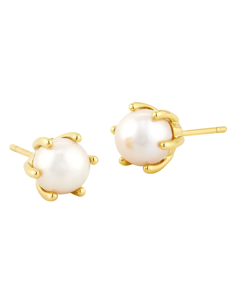 Kendra Scott 2-Piece Freshwater Cultured Pearl (2.8mm-7mm) Krista Bow Pendant Necklace and Ashton Stud Earrings Gift Set