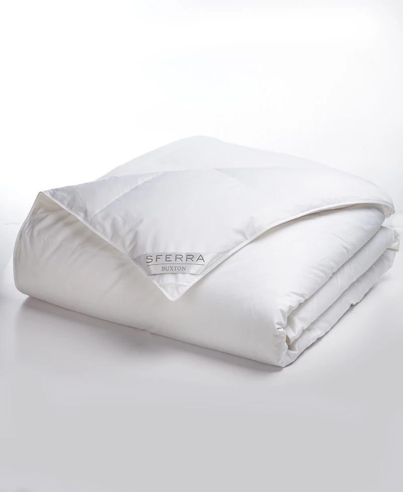 Sferra Buxton Cotton Heavy Duvet Cover, Twin