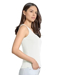 Jones New York Women's Scoop Neck Tank Top