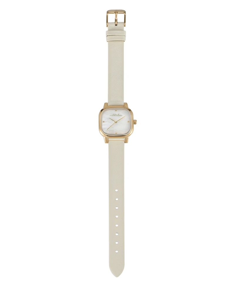 Ettika Classic Square Gold Plated Bracelet Watch, 70-110mm