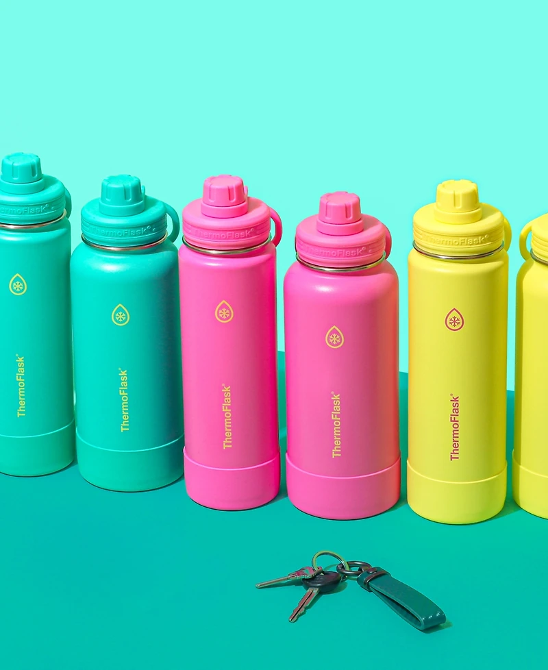 ThermoFlask 32 oz. Double Wall Vacuum Insulated Water Bottle with Spout Lid