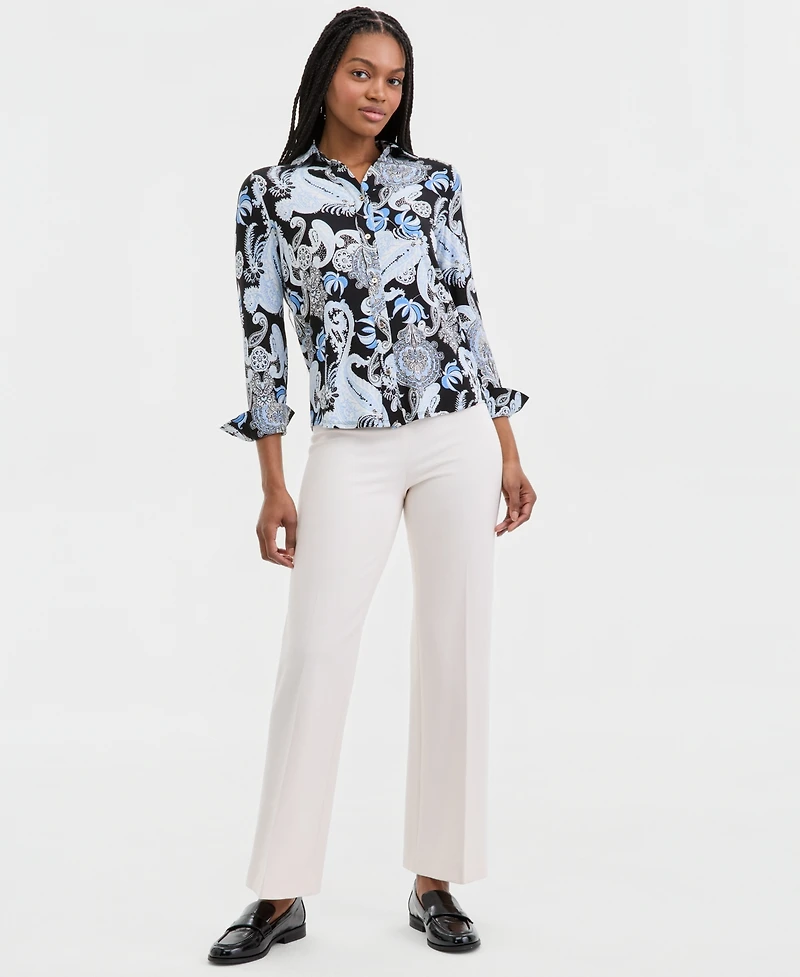 Jones New York Women's Wide Leg Pants