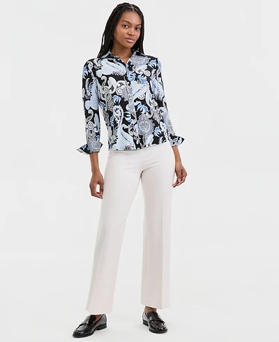 Jones New York Women's Wide Leg Pants