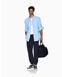 A|X Armani Exchange Men's Stretch Twill Scrunch Pants