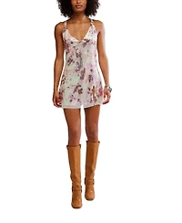 Free People Women's Dazzle Me Sleeveless Slip Chemise