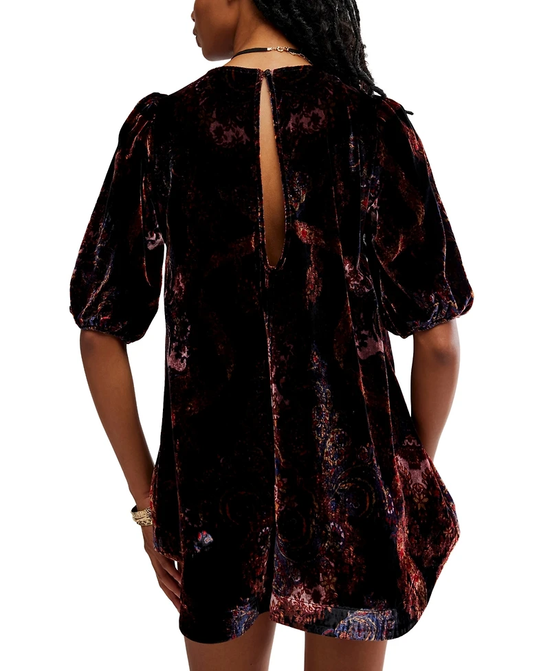 Free People Women's Maye Printed Crewneck Tunic Top