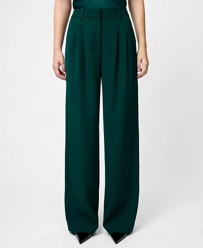 French Connection Women's Harrie Suiting Mid-Rise Trousers