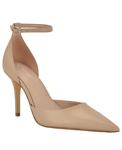Calvin Klein Women's Olettia Ankle Strap Stiletto Pumps