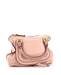 Pre-Owned Chloe Large Marcie Shoulder Bag Leather