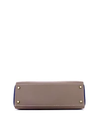 Pre-Owned Hermes Kelly Handbag Bicolor Epsom with Gold Hardware