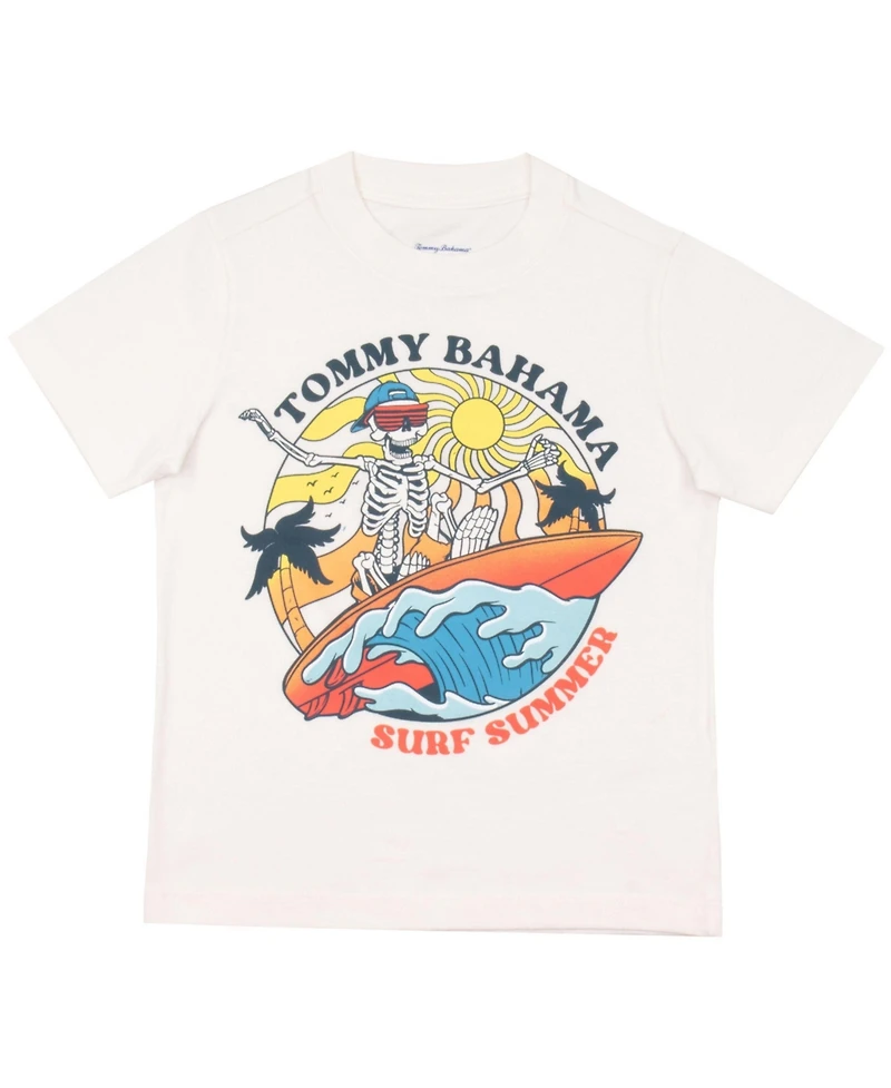 Tommy Bahama Boys 2 Piece Casual Crewneck T-Shirt Bundle Set