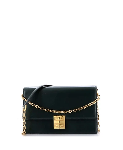 Pre-Owned Givenchy Small 4G Chain Crossbody Bag Leather