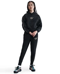 Nike Girls 7-16 Sportswear Boxy Long-Sleeve Hoodie